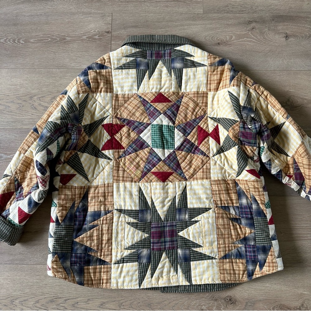 Patchwork Quilted Jacket - image 2